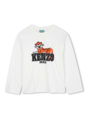 KENZO: t-shirts - T-Shirt With Print