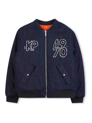KENZO: Bomberjacken - Bomberjacke - Blau