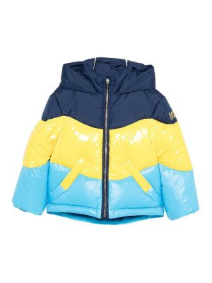 KHRISJOY: casual jackets - Jacket With Color-Block Design