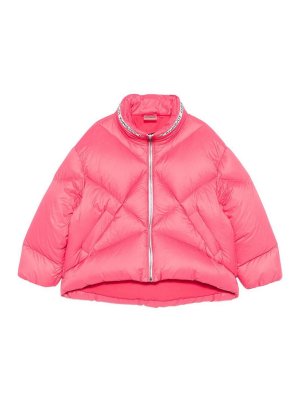 KHRISJOY: padded jackets - Down jacket with logo
