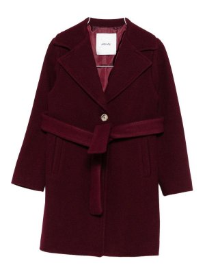 LULU BY MISS GRANT: knee length coats - Coat With Belt