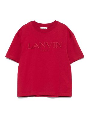 LANVIN: t-shirts - T-Shirt With Logo