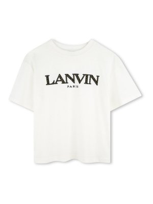 LANVIN: t-shirts - T-Shirt With Logo