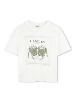 LANVIN: t-shirts - T-Shirt With Logo