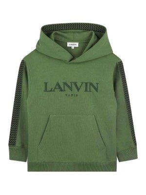 LANVIN: Sweatshirts & Sweaters - Hooded Sweatshirt