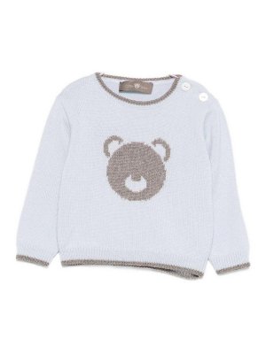LITTLE BEAR: crew necks - Sweater With Teddy Bear