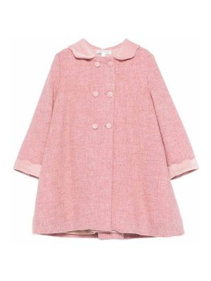 MARIELLA FERRARI: knee length coats - Double-breasted coat