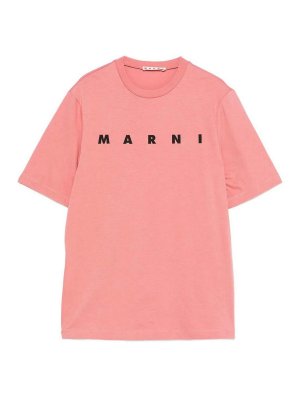 Marni: T-shirts - T-Shirt - Nude