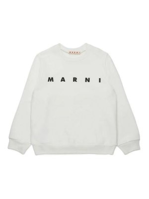Marni: Sweatshirts & Pulls - Sweat-Shirts - Blanc