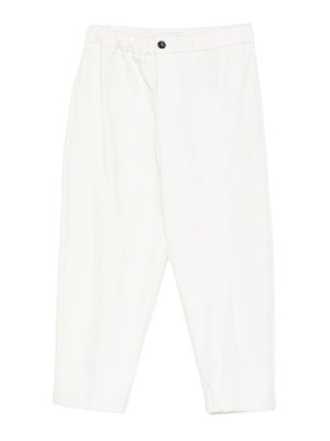 MICHAEL COAL: Casual Hosen - Casual Hose - Weiß