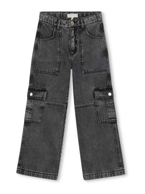 MICHAEL KORS: Jeans à jambe droite - Jean Droit - Gris