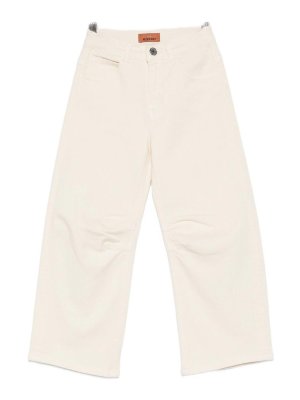 MISSONI: straight leg jeans - Jeans With Zigzag Embroidery