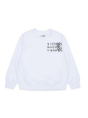 MM6 MAISON MARGIELA: Sweatshirts & Pulls - Sweat-Shirts - Blanc