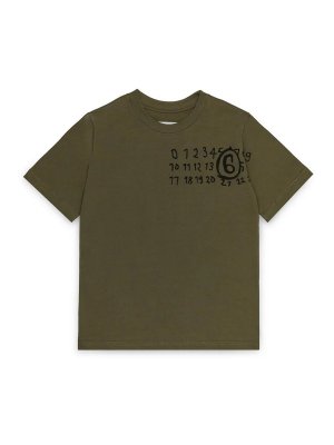MM6 MAISON MARGIELA: T-shirts - T-Shirt - Grün