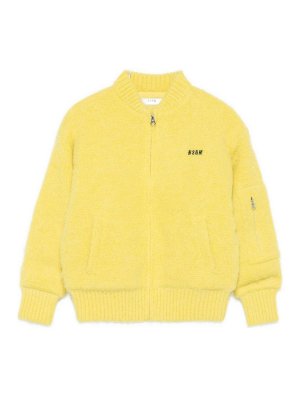 M.S.G.M. KIDS: Vestes casuals - Veste Casual - Jaune