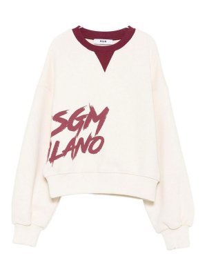 M.S.G.M. KIDS: Sweatshirts & Sweaters - Sweatshirt With Logo