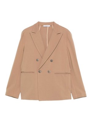 Paolo Pecora: Vestes de costume - Blazer - Beige