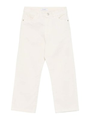 Paolo Pecora: Straight Leg Jeans - Straight Leg Jeans - Weiß