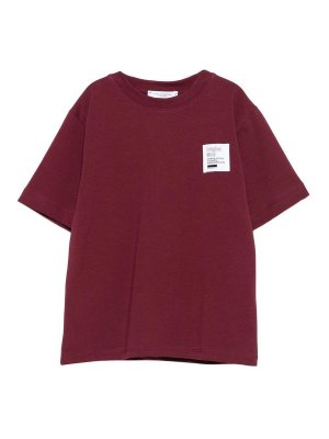Paolo Pecora: T-shirts - T-Shirt - Rouge Brun