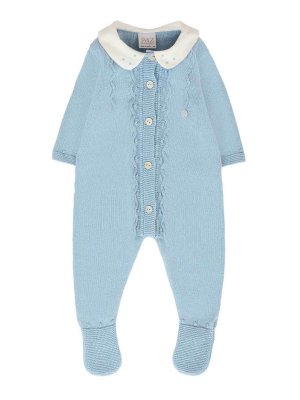 PAZ RODRIGUEZ: jumpsuits - Onesie With Peter Pan Collar