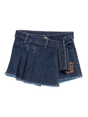 Philosophy di Lorenzo Serafini: Jupes midi et au genou - Jupe Midi - Bleu