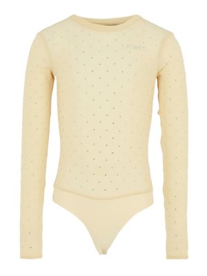 Pinko: Tops y camisetas sin mangas - Top - Crema