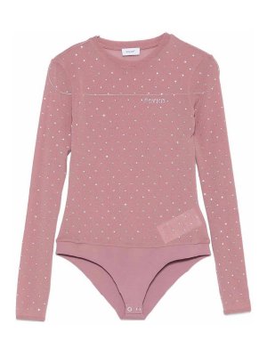 Pinko: Tops & Tank tops - Bodysuit with rhinestones
