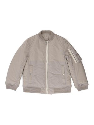 RICK OWENS: padded jackets - Down jacket with logo