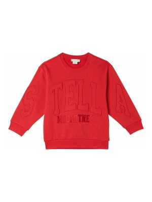 Stella McCartney Kids: Sweatshirts & Pulls - Sweat-Shirts - Rouge