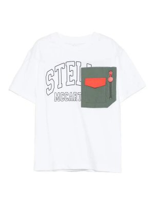 Stella McCartney Kids: t-shirt - T-Shirt Con Stampa