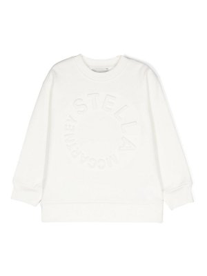 Stella McCartney Kids: Sudaderas y suéteres - Sudadera - Crema