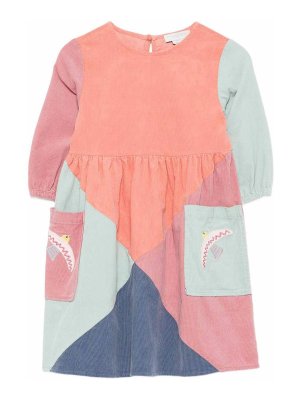 Stella McCartney Kids: ニーレングスドレス - 膝丈ドレス - マルチカラー