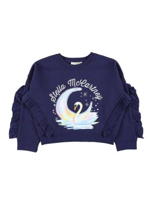 Stella McCartney Kids: Sweatshirts & Pulls - Sweat-Shirts - Bleu