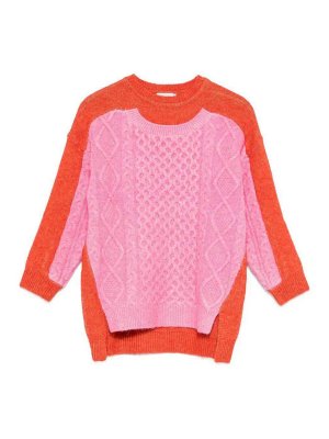 Stella McCartney Kids: Pull col rond - Pull Col Rond - Multicolore