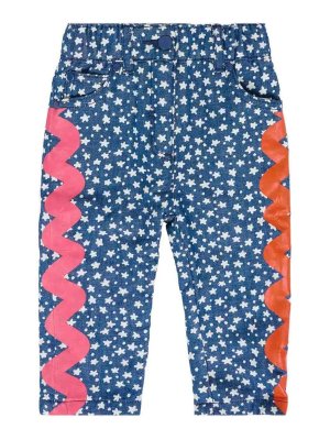 Stella McCartney Kids: straight leg jeans - Jeans With Print