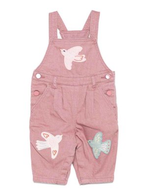 Stella McCartney Kids: casual trousers - Dungarees With Embroidery