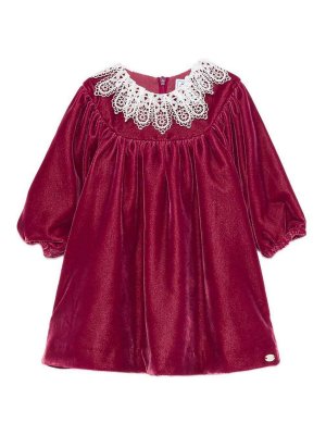 TARTINE ET CHOCOLAT: Knielange Kleider - Knielanges Kleid - Dunkelrot