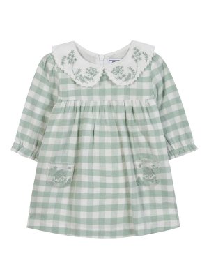 TARTINE ET CHOCOLAT: knee length dresses - Dress With Embroidery