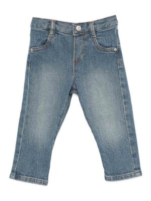TARTINE ET CHOCOLAT: straight leg jeans - Five Pocket Jeans