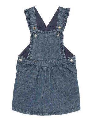 TARTINE ET CHOCOLAT: knee length dresses - Denim Dress