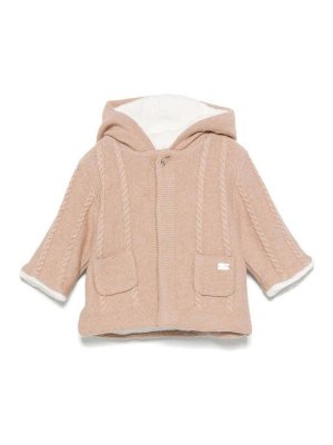 TARTINE ET CHOCOLAT: knee length coats - Coat With Hood