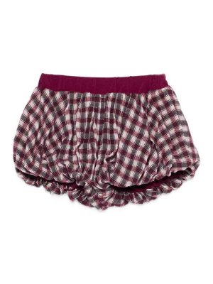 LULU BY MISS GRANT: Trousers Shorts - Checked Shorts