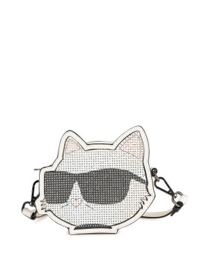 KARL LAGERFELD: ショルダーバッグ - ショルダーバッグ - 白