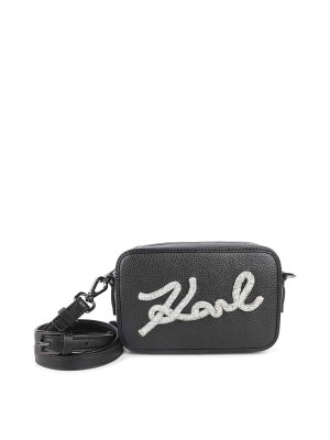 KARL LAGERFELD: shoulder bags - Bag With Applications