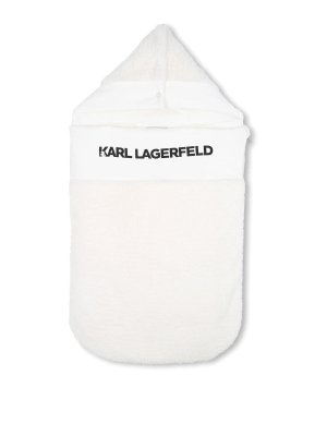 KARL LAGERFELD: Mantas y Colchas - Manta - Crema