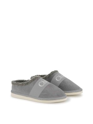 CHLOE': Mokassins und Slippers - Mokassins - Grau