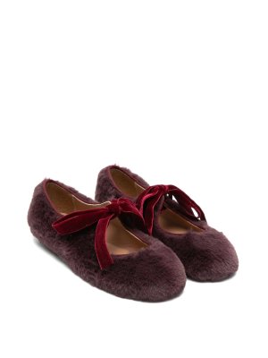 ELI 1957: フラットシューズ - フラットシューズ - ダークレッド