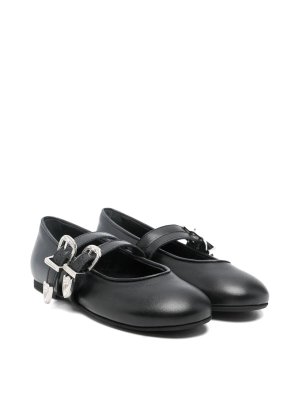 FLORENS: flat shoes - Ballerinas with double strap