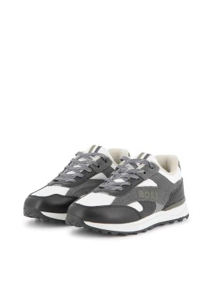 Hugo Boss: trainers - Sneakers With Insert Design
