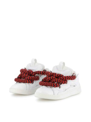 LANVIN: Zapatillas - Zapatillas - Crema